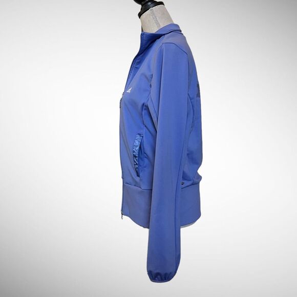 Adidas Clima365 Blue Zip Front Jacket, Size Large - Picture 2 of 7